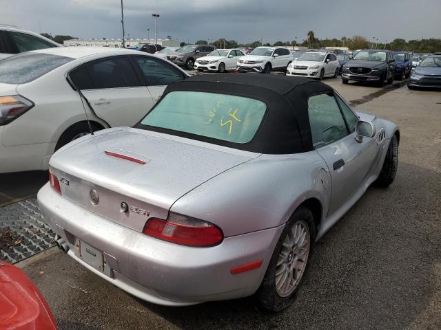 WBACN33481LK49495 - 2001 BMW Z3 2.5 SILVER photo 4