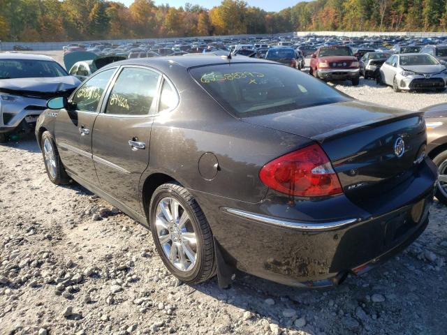 2G4WN58C391188095 - 2009 BUICK LACROSSE S BLACK photo 3