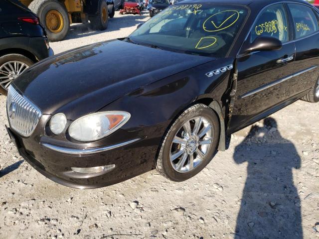 2G4WN58C391188095 - 2009 BUICK LACROSSE S BLACK photo 9