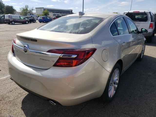 2G4GK5EX1G9114421 - 2016 BUICK REGAL TAN photo 4