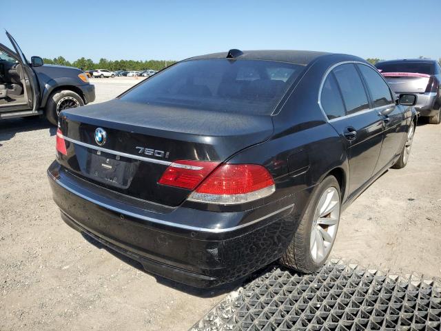 WBAHL83527DT08237 - 2007 BMW 750 I Negro foto 4