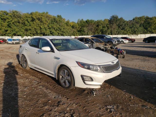 KNAGN4ADXG5092933 - 2016 KIA OPTIMA HYB WHITE photo 1