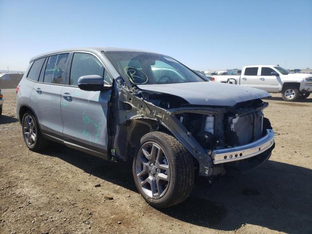 5FNYF7H54NB002496 - 2022 HONDA PASSPORT E 蓝色 照片 1