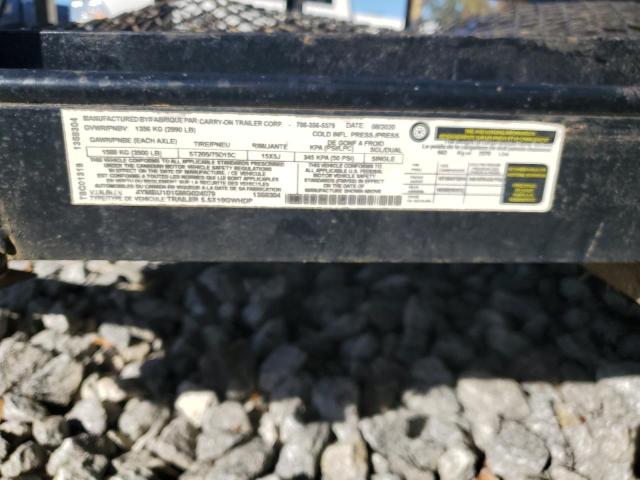 4YMBU1015MG024879 - 2021 UTILITY TRAILER BLACK photo 10