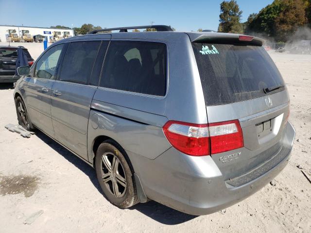 5FNRL388X7B044187 - 2007 HONDA ODYSSEY TO SILVER photo 3