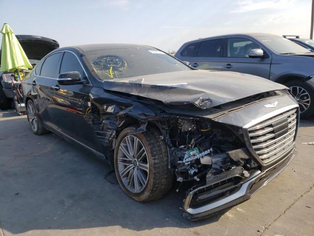 KMHGN4JE7JU266834 - 2018 GENESIS G80 BASE BLACK photo 1