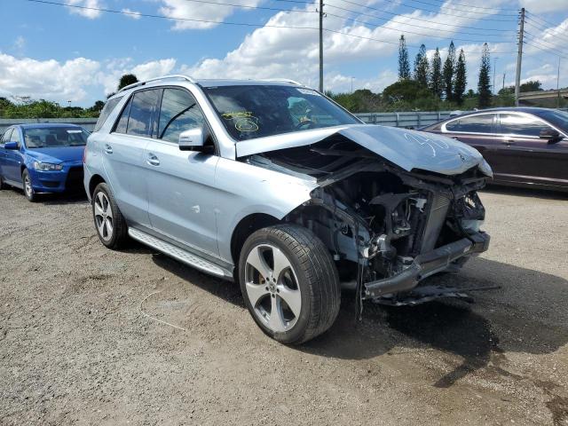 4JGDA5HB5JB043459 - 2018 MERCEDES-BENZ GLE 350 4M SILVER photo 1