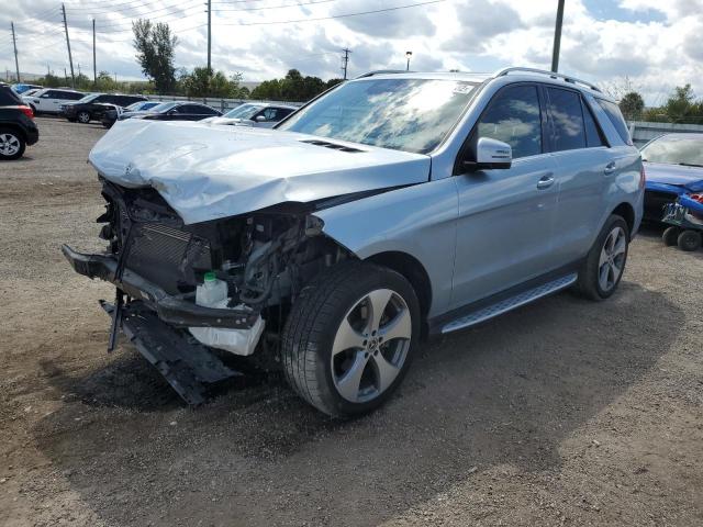 4JGDA5HB5JB043459 - 2018 MERCEDES-BENZ GLE 350 4M SILVER photo 2