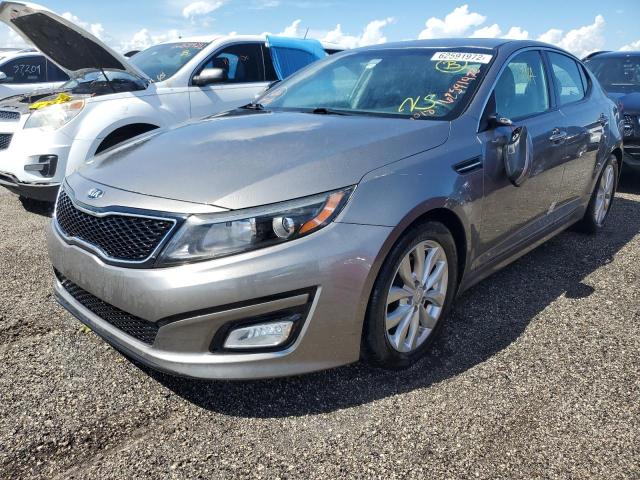 5XXGN4A71FG469575 - 2015 KIA OPTIMA EX GRAY photo 2