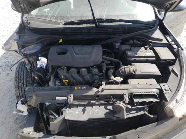 3KPA24AB0KE157642 - 2019 KIA RIO S GRAY photo 7