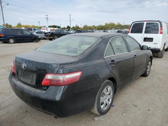 4T1BE46K17U056120 - 2007 TOYOTA CAMRY CE BLACK photo 4