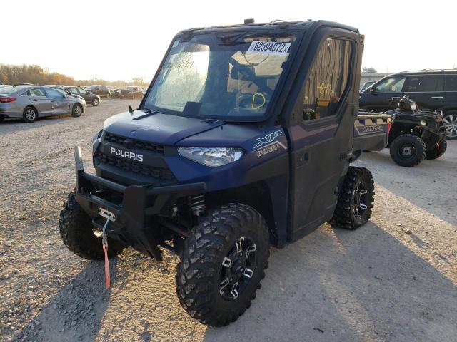 4XARRY99XM8455014 - 2021 POLARIS RANGER XP BLUE photo 2