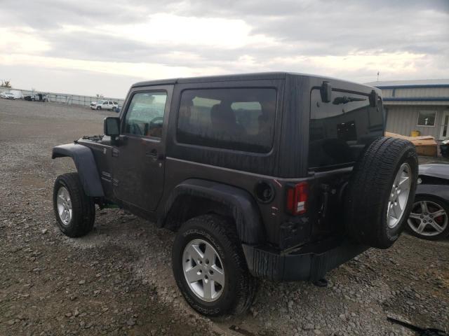 1C4AJWAG5GL217620 - 2016 JEEP WRANGLER S GRAY photo 3