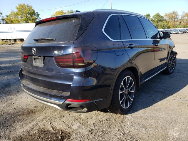 5UXKT0C5XG0F74706 - 2016 BMW X5 BLUE photo 4