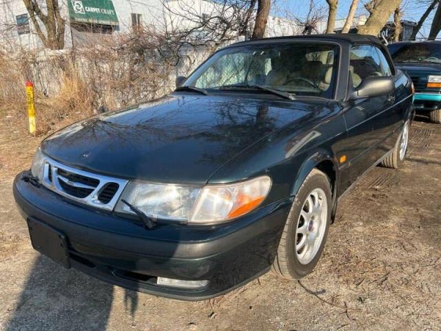 YS3DD75H6Y7008046 - 2000 SAAB 9-3 GREEN photo 2