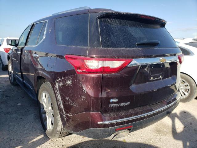 1GNERKKW6JJ193427 - 2018 CHEVROLET TRAVERSE P BURGUNDY photo 3