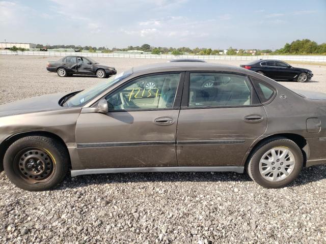 2G1WF52E939298744 - 2003 CHEVROLET IMPALA TAN photo 9