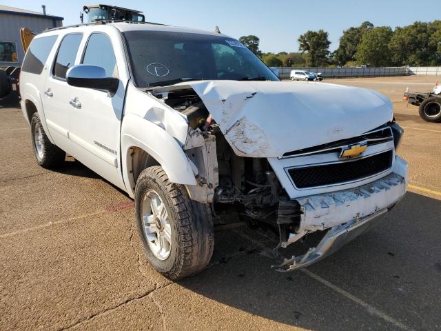 3GNFK16357G226804 - 2007 CHEVROLET SUBURBAN K WHITE photo 1