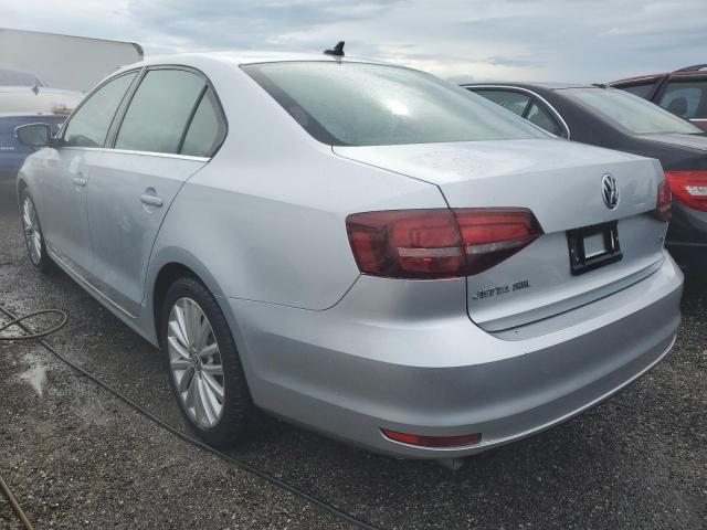 3VWL07AJ2GM233122 - 2016 VOLKSWAGEN JETTA SEL SILVER photo 3