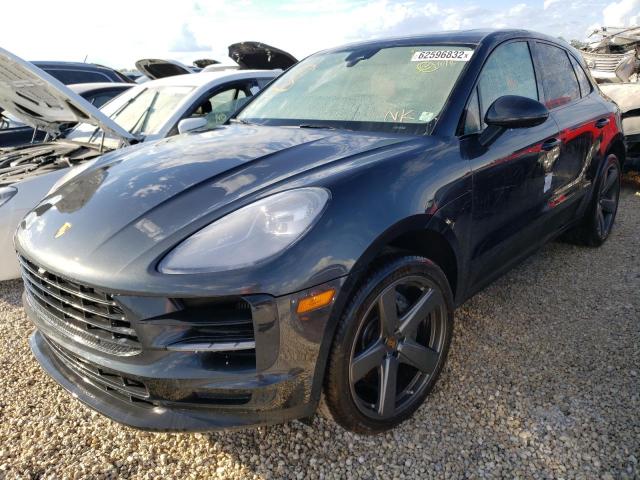 WP1AB2A50MLB37656 - 2021 PORSCHE MACAN S GRAY photo 2