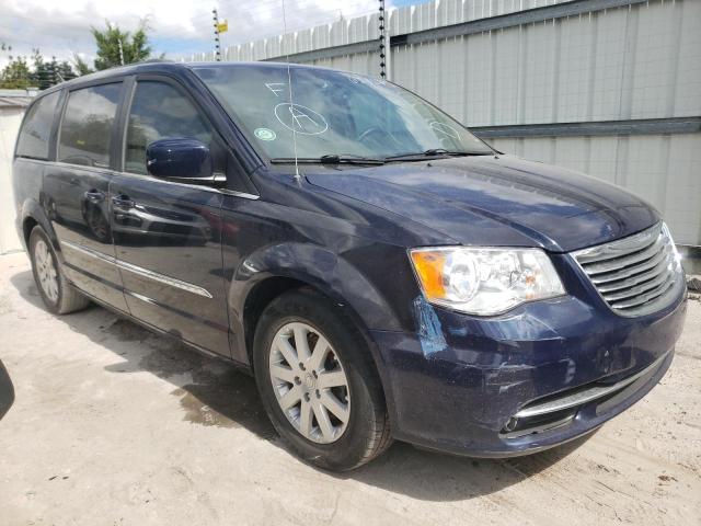 2C4RC1BG7FR583051 - 2015 CHRYSLER TOWN & COU BLUE photo 1