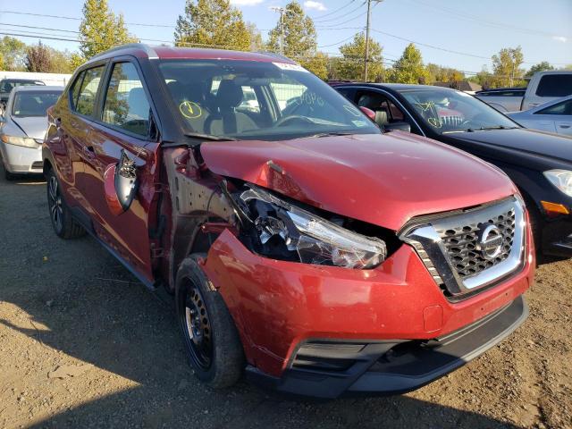 3N1CP5CU9KL527497 - 2019 NISSAN KICKS S RED photo 1