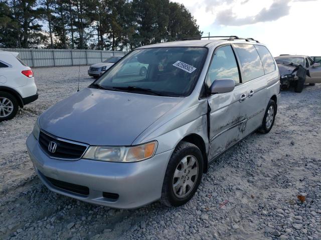 5FNRL18063B147437 - 2003 HONDA ODYSSEY EX SILVER photo 2