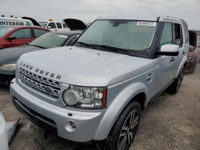 SALAK2D43CA602485 - 2012 LAND ROVER LR4 HSE LU SILVER photo 2