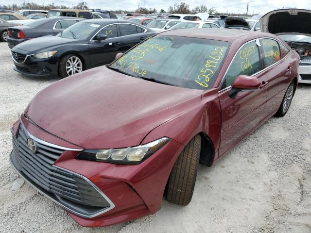 4T1BZ1FB5KU005036 - 2019 TOYOTA AVALON XLE BURGUNDY photo 2