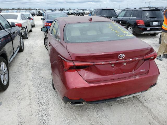 4T1BZ1FB5KU005036 - 2019 TOYOTA AVALON XLE BURGUNDY photo 3
