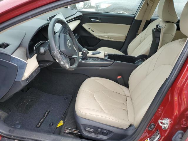 4T1BZ1FB5KU005036 - 2019 TOYOTA AVALON XLE BURGUNDY photo 5