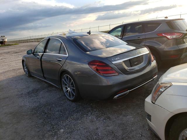 WDDUG8DB4LA518995 - 2020 MERCEDES-BENZ S 560 GRAY photo 3