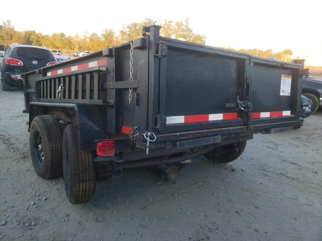 4YMBD1228MG188455 - 2021 DUMP TRAILER BLACK photo 3