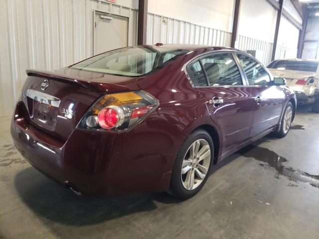 1N4BL2APXAN450921 - 2010 NISSAN ALTIMA SR BURGUNDY photo 4