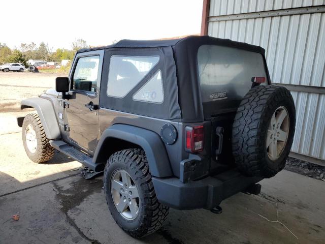 1C4AJWAG7EL213856 - 2014 JEEP WRANGLER S CHARCOAL photo 3