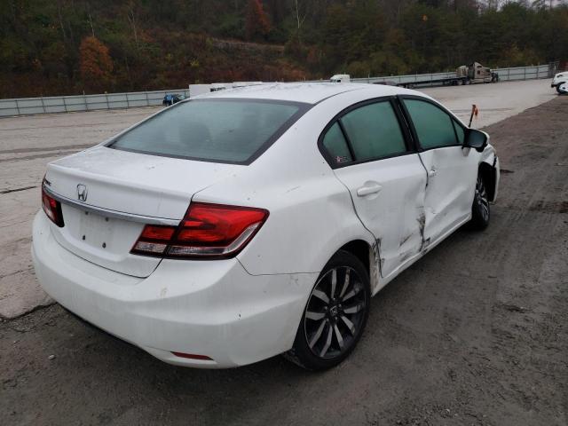 19XFB2F93FE029613 - 2015 HONDA CIVIC EXL 白色 照片 4