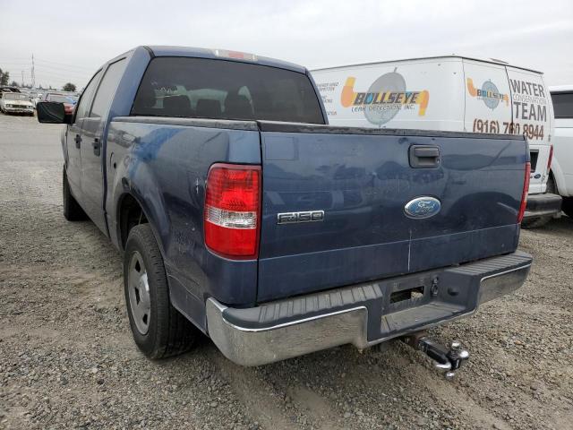 1FTPW12586KD59427 - 2006 FORD F150 BLUE photo 3