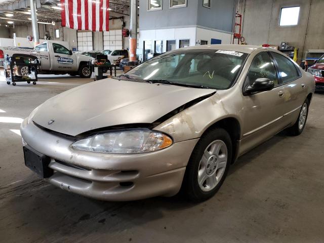 2B3HD46R54H693557 - 2004 DODGE INTREPID S GOLD photo 2