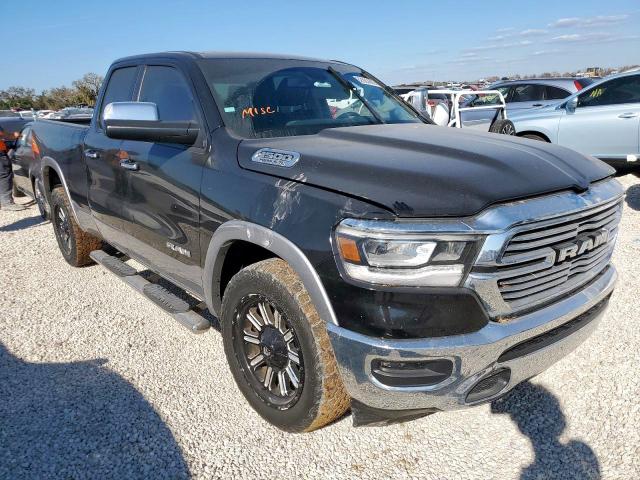 1C6SRFDT1KN524521 - 2019 RAM 1500 LARAM BLACK photo 1