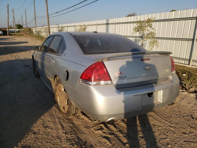 2G1WD57C791189770 - 2009 CHEVROLET IMPALA SS SILVER photo 3