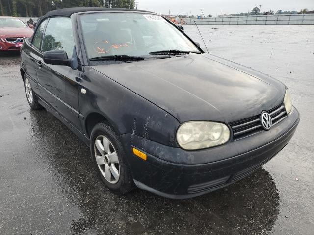 3VWDC21VX1M806518 - 2001 VOLKSWAGEN CABRIO GLX 黑色 照片 1