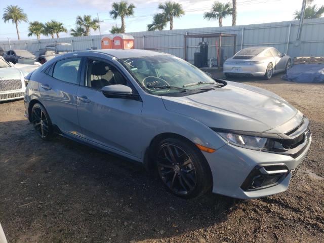 SHHFK7H45MU229977 - 2021 HONDA CIVIC SPOR 蓝色 照片 1