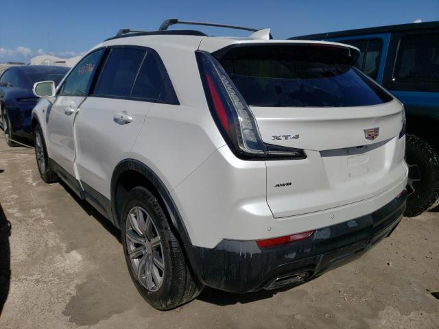 1GYFZFR47LF057588 - 2020 CADILLAC XT4 SPORT WHITE photo 3