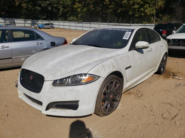 SAJWJ0FF2F8U76331 - 2015 JAGUAR XF 3.0 SPO WHITE photo 2