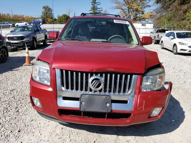 4M2CU97769KJ14198 - 2009 MERCURY MARINER PR RED photo 9