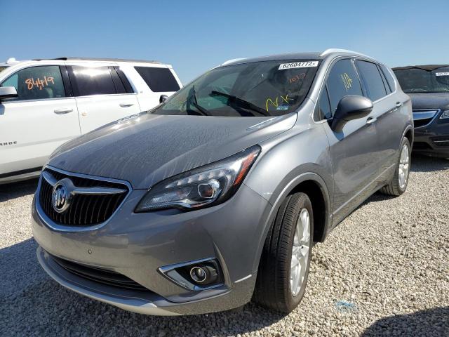 LRBFX3SX2LD045387 - 2020 BUICK ENVISION P GRAY photo 2