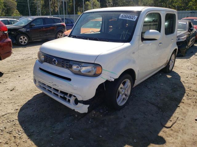 JN8AZ2KR2DT301086 - 2013 NISSAN CUBE S WHITE photo 2