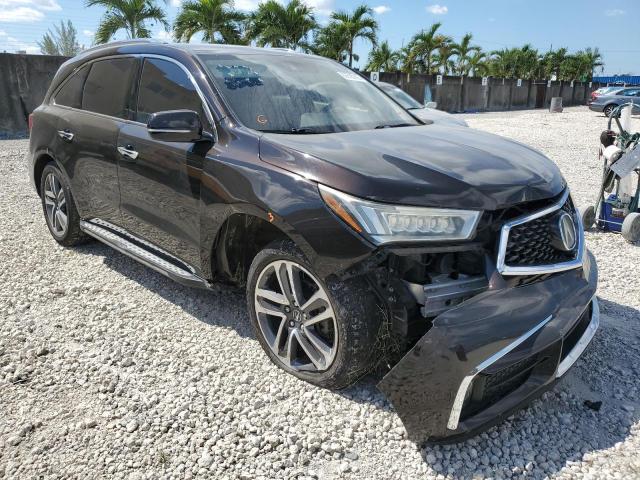 5FRYD3H87HB008028 - 2017 ACURA MDX ADVANC BLACK photo 1