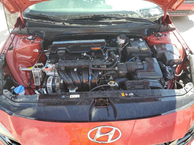 KMHLP4AG8NU352301 - 2022 HYUNDAI ELANTRA LI RED photo 7