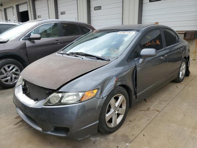 19XFA16619E019976 - 2009 HONDA CIVIC LX-S Szary zdjęcie 2